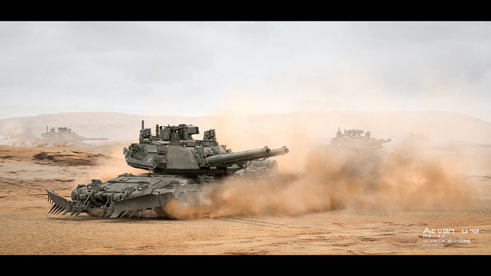 WZ-238工程 沙场开炮氛围1