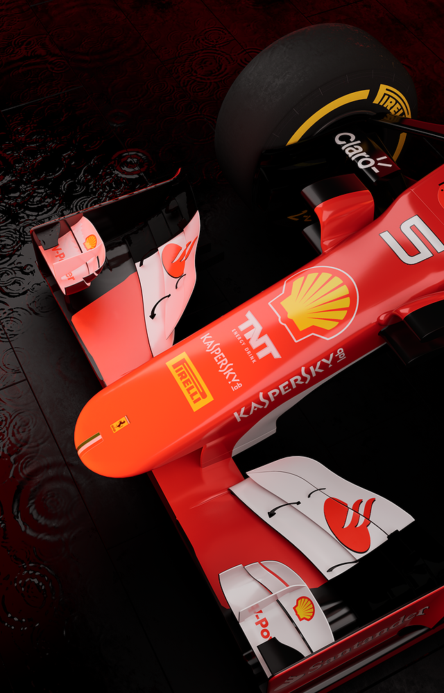 「场景列车」Vol.251丨F1法拉利宣传片 @桥豆麻袋子 - 场景列车 - D5渲染器官方社区