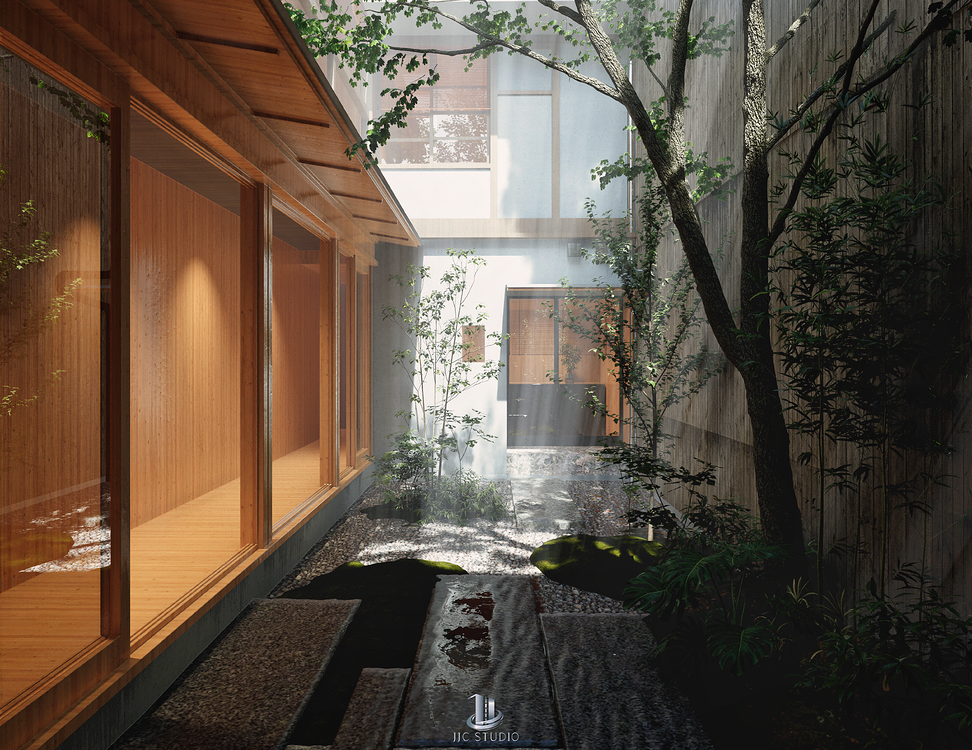 日式庭院 - 作品画廊 - D5论坛