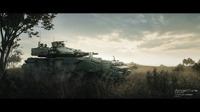 WZ-256工程-田园荒草氛围图